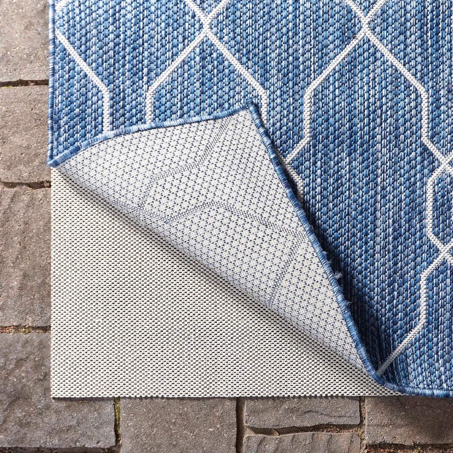 2' x 6' Eco Runner Area Rug Pad Floor Protection Pad for Under Rugs & Carpet Non-Slip Durable Rubber Underlayment - RECTANGLE RUNNER