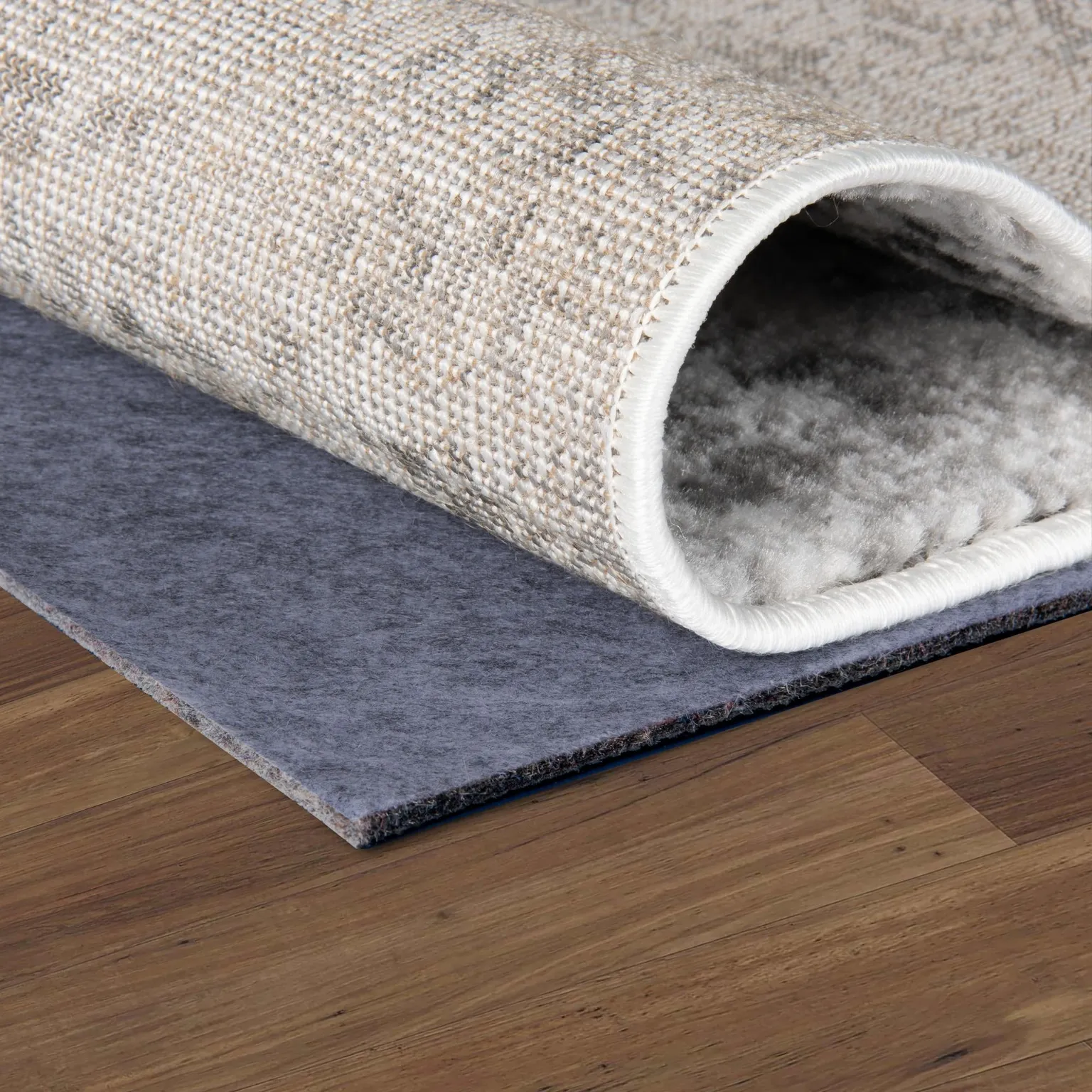 2' x 6' 11 Luxe Runner Area Rug Pad Floor Protection Pad for Under Rugs & Carpet - RECTANGLE RUNNER Sound Dampening Underlayment Cushion